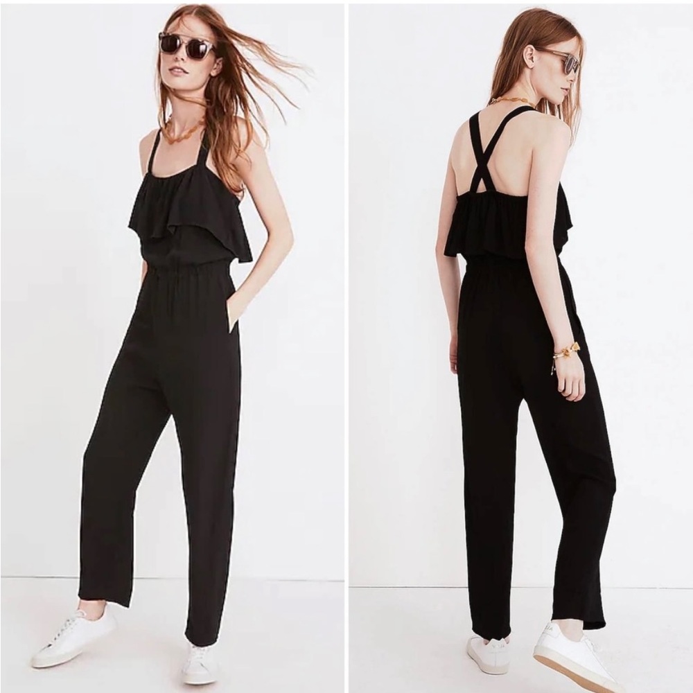 Madewell black jumpsuit Women’s size XS